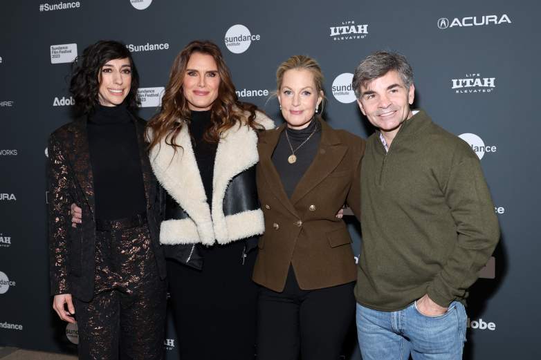 Brooke Shields and the filmmakers of her documentary