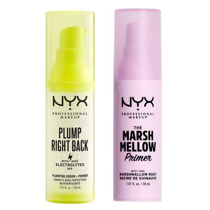 NYX PROFESSIONAL MAKEUP Plump Right Back Plumping Serum & Primer + Marshmellow Smoothing Primer