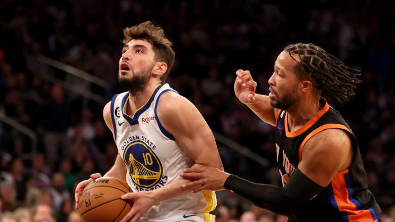 Ty Jerome Warriors-Knicks