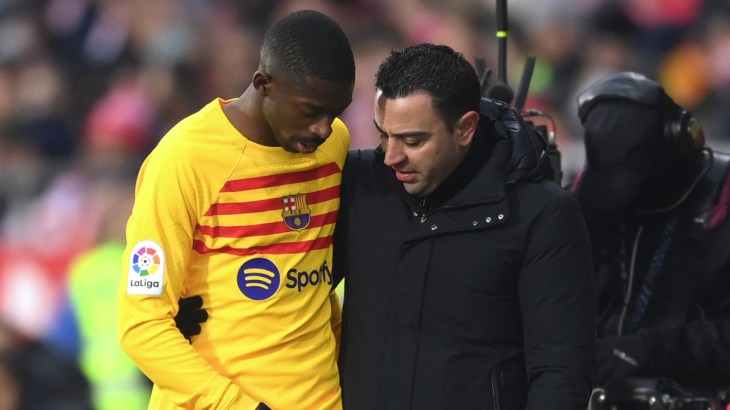 Xavi Calls Up Barcelona Youngster After Dembele Injury