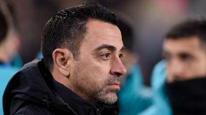 Xavi Reacts To Barcelona Forward’s Angry Substitution