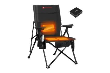 ANTARCTICA GEAR Heated Camping Chair with 12V Battery Pack
