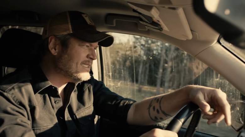 Blake Shelton in his "God's Country" music video