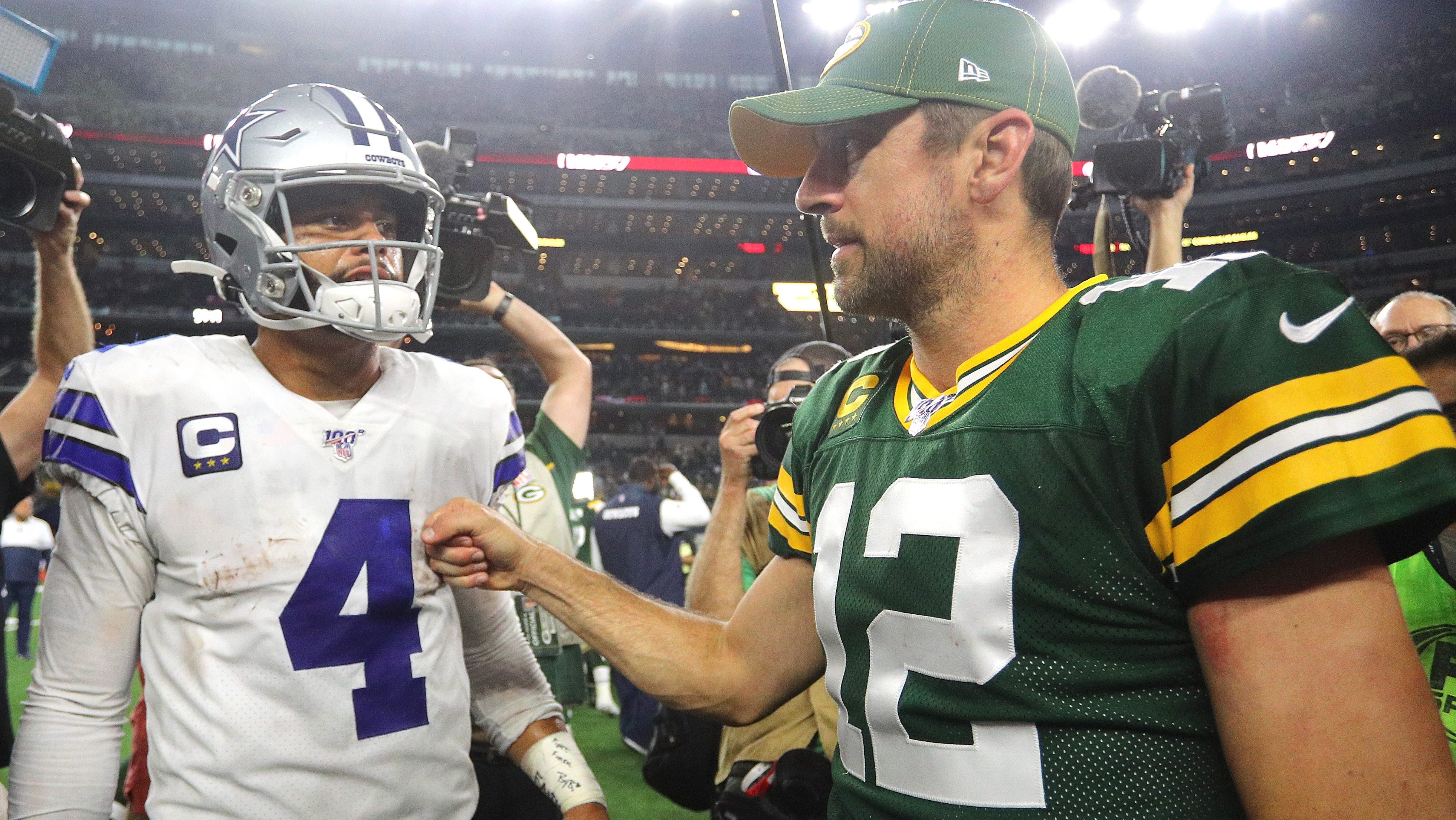 aaron rodgers in dallas cowboys uniform