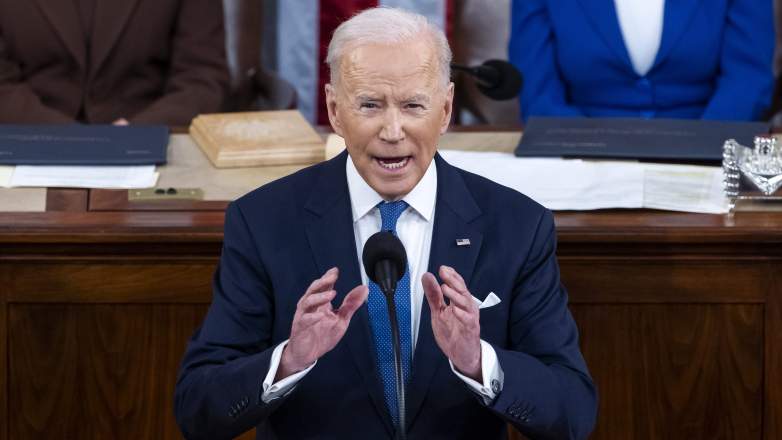 President Joe Biden delivers a State of the Union address.