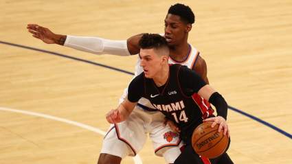 Heat Star Tyler Herro Addresses ‘Beef’ Narrative With Knicks’ RJ Barrett