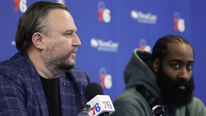 Sixers’ Daryl Morey Issues Cryptic Message on James Harden-Rockets Rumors