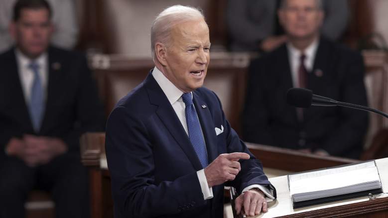 President Joe Biden delivers a State of the Union address to a joint session of Congress.