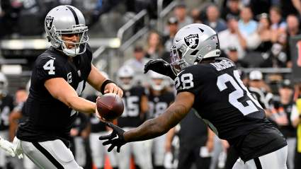 Josh Jacobs Offers Thoughts on Possible Rookie QB Targets for Raiders