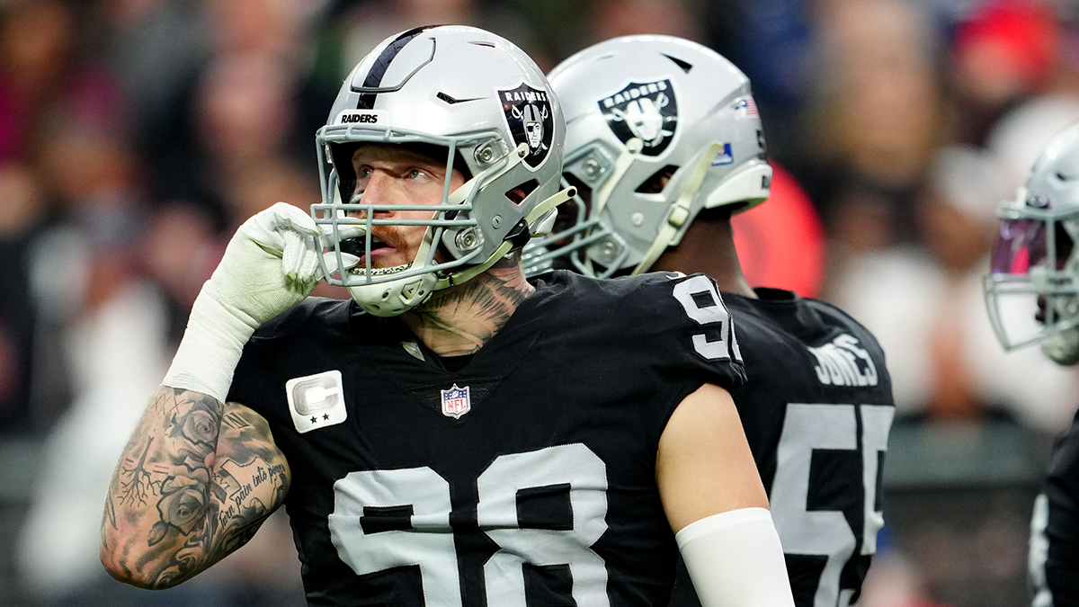 Maxx Crosby wouldn't be surprised if Tom Brady 'shows up in a Raiders jersey'  