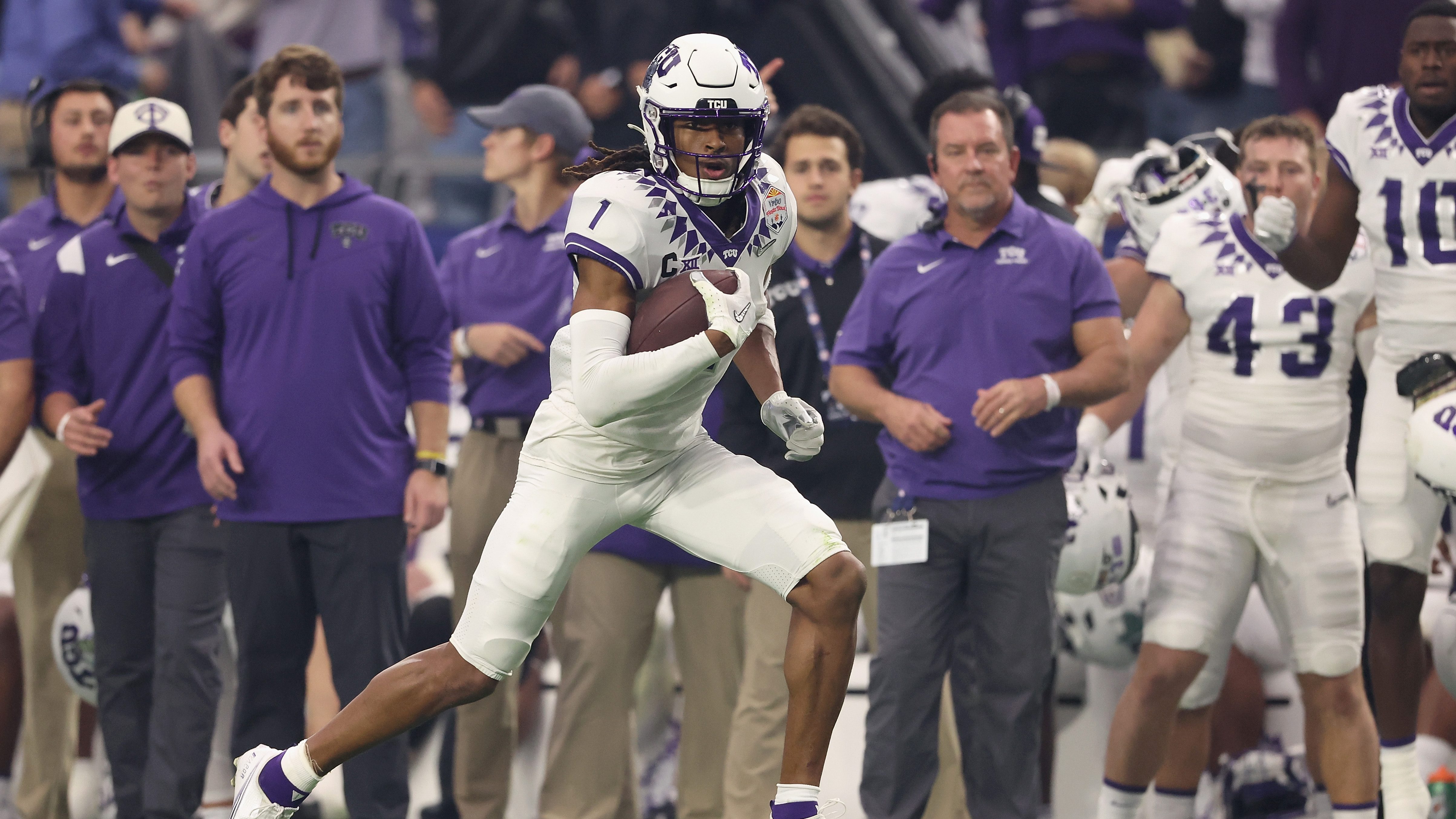 2023 NFL mock draft: New York Jets select WR Quentin Johnston