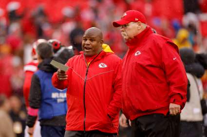 Chiefs OC Eric Bieniemy ‘Remains Prime Candidate’ to Replace Greg Roman