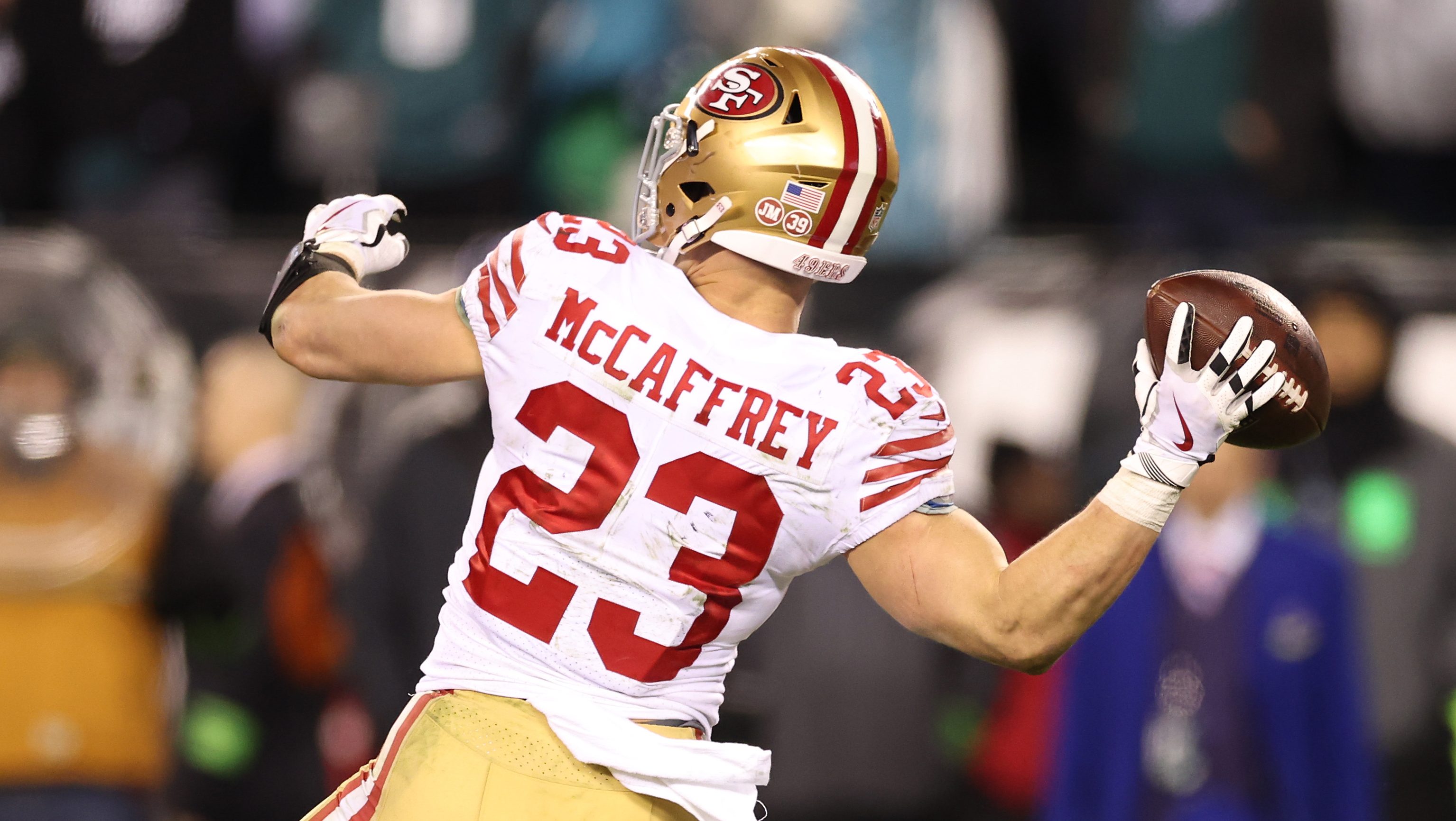 49ers' McCaffrey Hopes NFC Title Game Sparks Rules Change