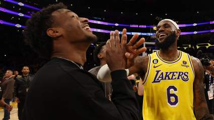 LeBron’s Son Bronny James Predicted to Land With Rising NBA Team