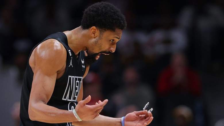 Spencer Dinwiddie reacts to being traded to the Brooklyn Nets