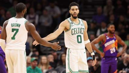 Celtics’ Jayson Tatum Issues Statement on ‘Freak Accident’ Involving Jaylen Brown