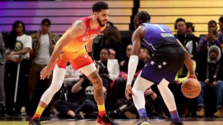 Jayson Tatum and Jaylen Brown Face Off At The All-Star Game