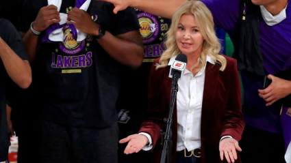 Jeanie Buss Puts Lakers Fan on Blast