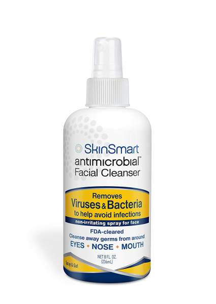 SkinSmart Antimicrobial Facial Cleanser Spray