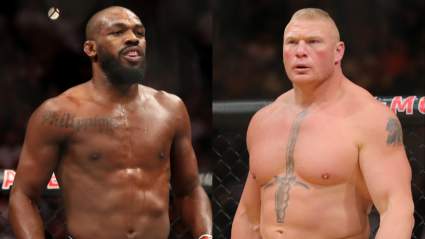 Jon Jones Sounds Off on Fighting Former UFC Champion Brock Lesnar
