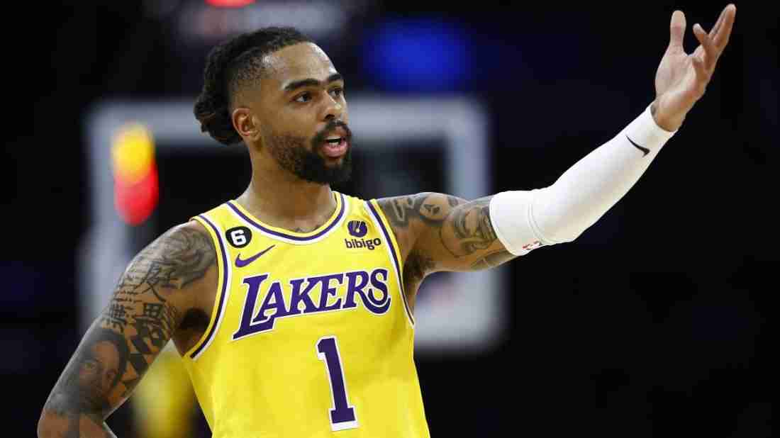 D'Angelo Russell Caught Trolling on Hot Mic in Lakers Win Over Suns