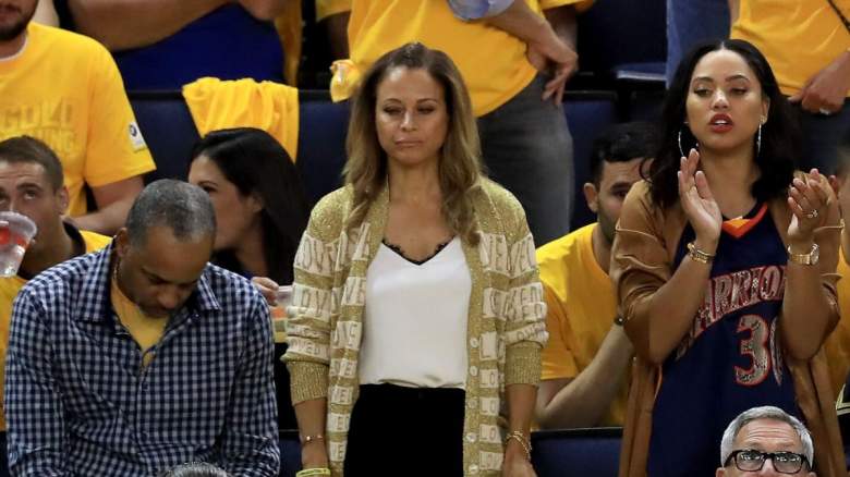 Steph Curry's parents and wife