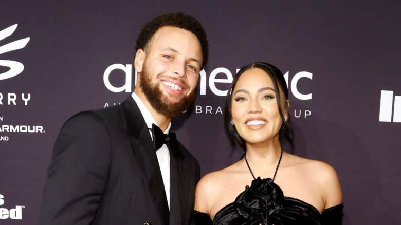 Steph Curry and his wife Ayesha