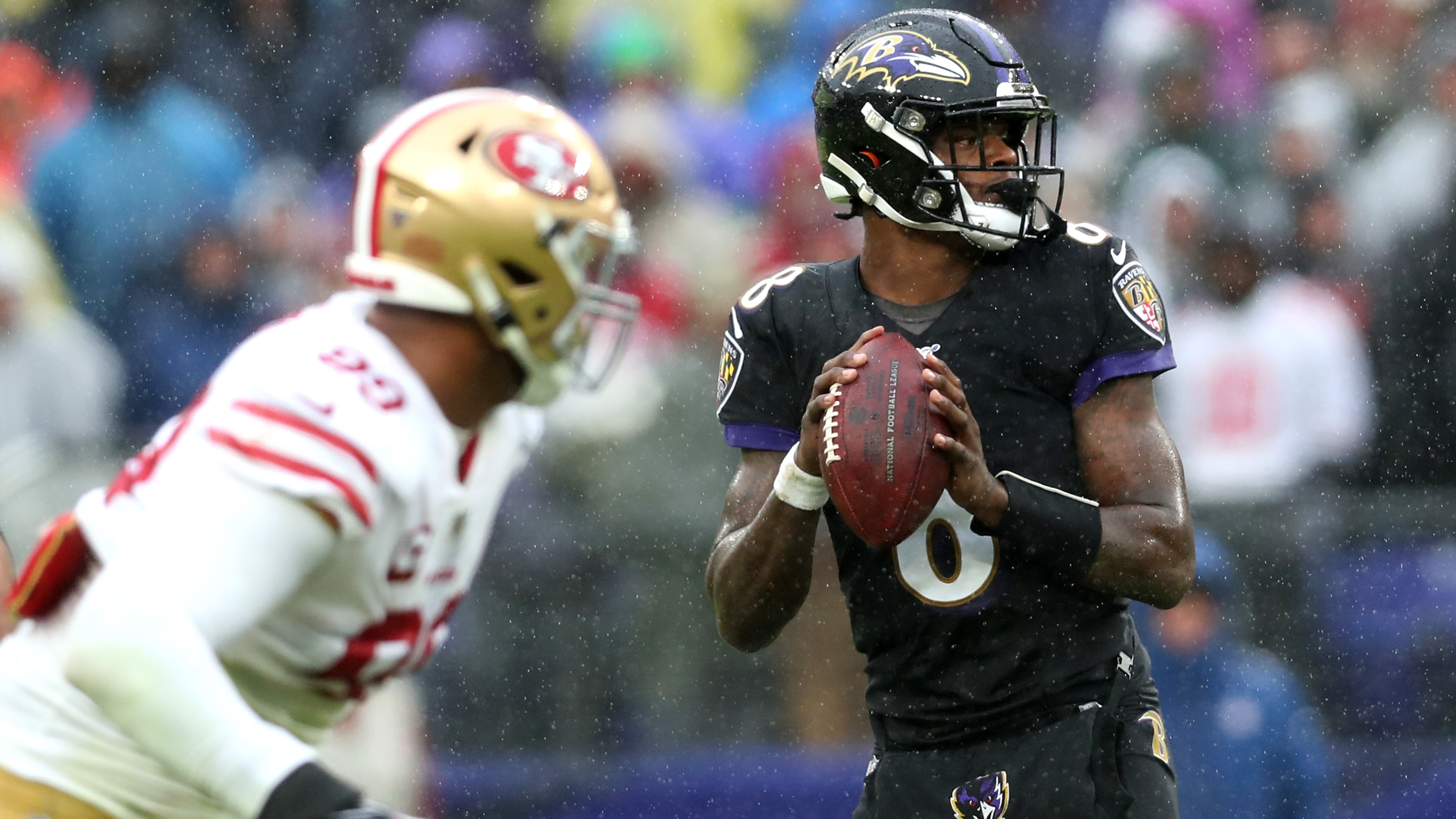 ESPN proposes insane trade sending Lamar Jackson to 49ers