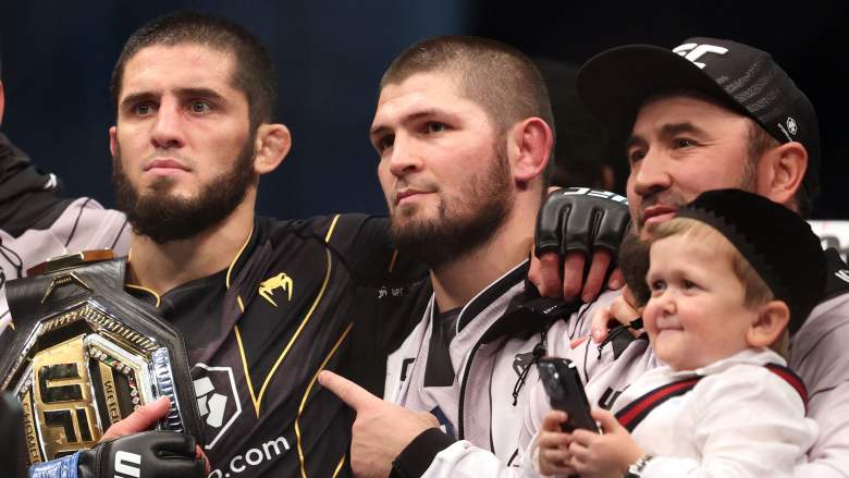 Islam Makhachev & Khabib Nurmagomedov