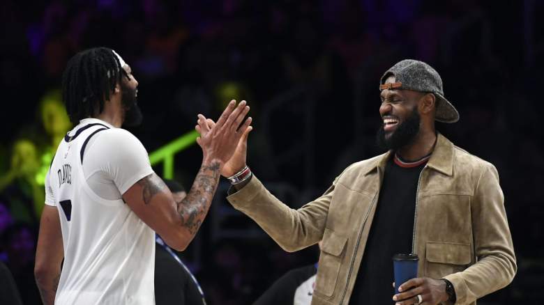 Lakers stars Anthony Davis and LeBron James
