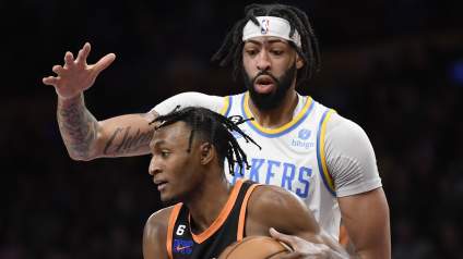 Lakers Star Anthony Davis Sounds Off After Crushing Loss to Knicks