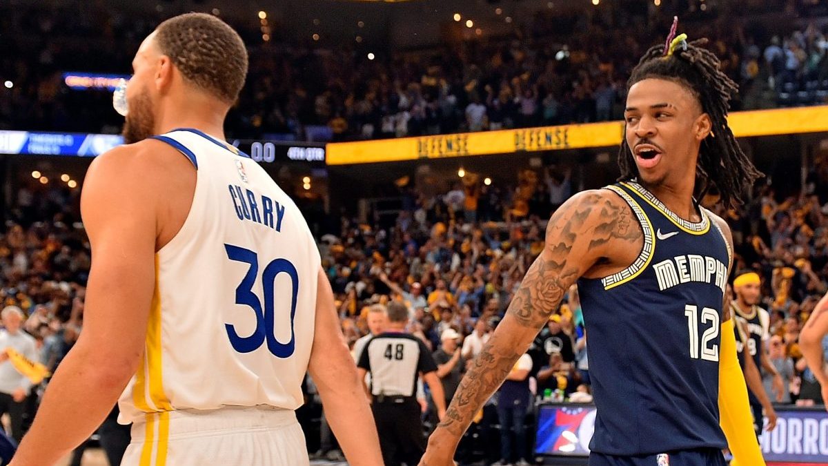 Steph Curry, Warriors dance to Game 1 blowout of Mavericks in West finals
