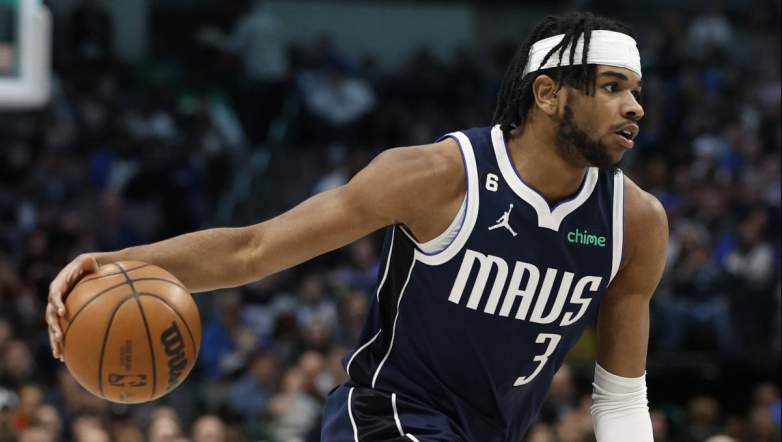 Jaden Hardy of the Dallas Mavericks.