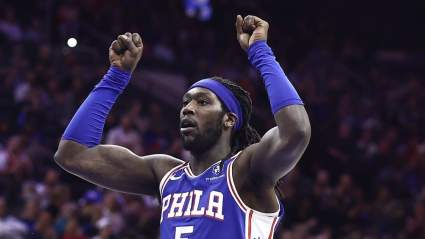 Montrezl Harrell Makes Hilarious Offer to Joel Embiid as Sixers Role Shrinks