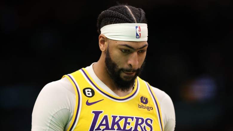 Anthony Davis of the Los Angeles Lakers.