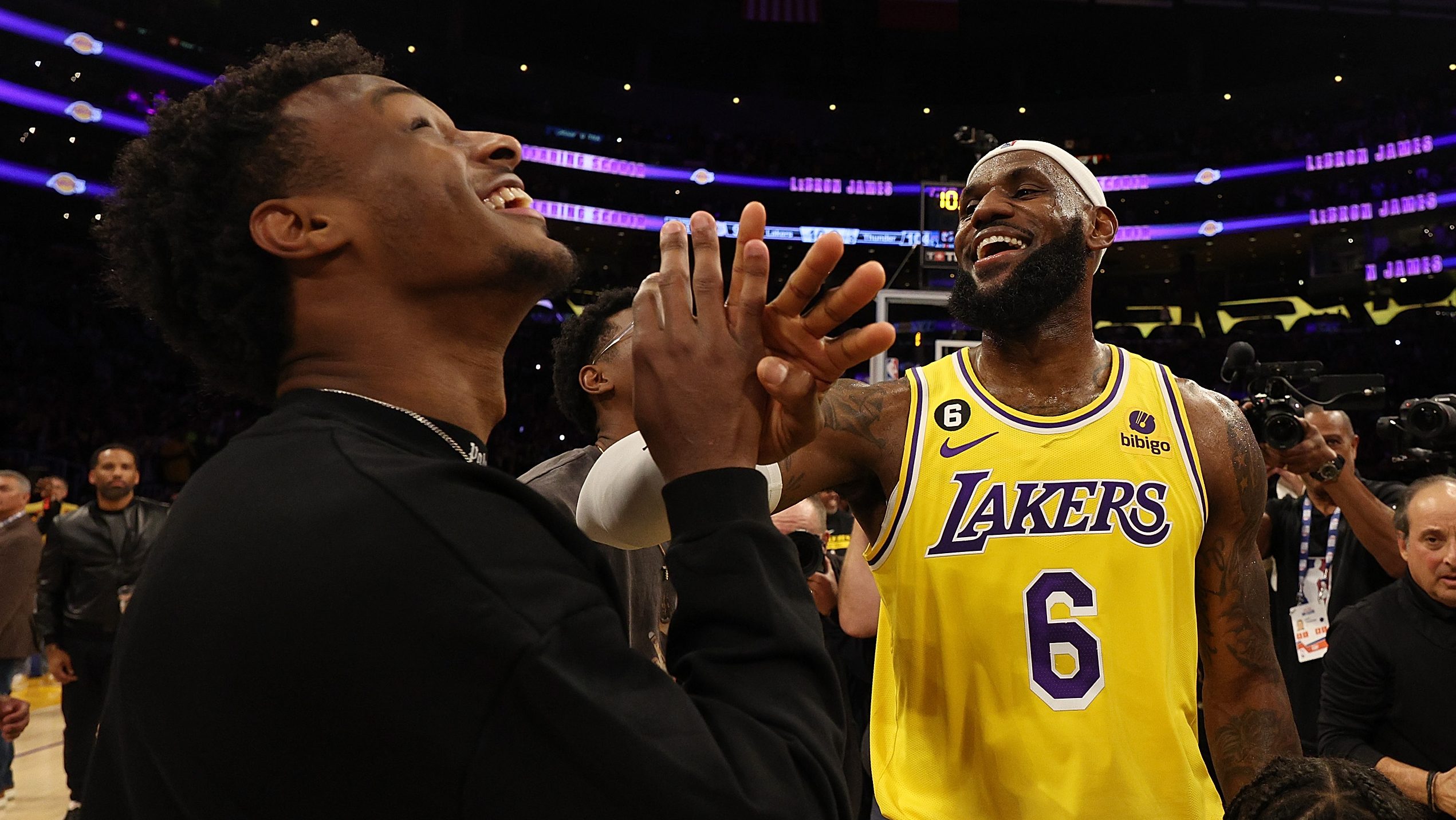 Lakers Star LeBron James Puts NBA On Notice With Bronny Tweet