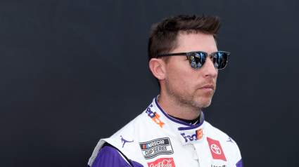 Denny Hamlin Gives Blunt Response About Fencing Ross Chastain at Phoenix