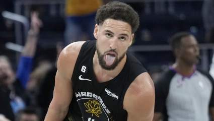Warriors Star Klay Thompson Reacts Steph Curry Imminent Return