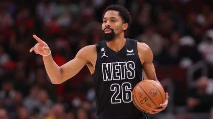 Nets’ Spencer Dinwiddie Sends NSFW Message to Nuggets’ Big Man