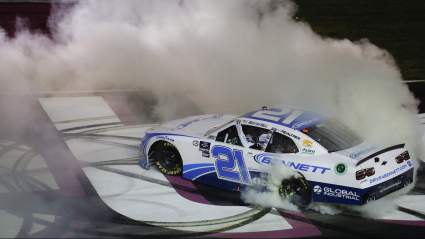 Austin Hill Claims Crash Plagued NASCAR O’Reilly Series Victory at Daytona