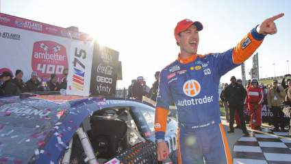Atlanta Win Moves Joey Logano Into Significant Tie With Denny Hamlin