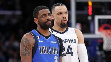 Mavericks Star Kyrie Irving Puts Rockets’ Dillon Brooks on Blast