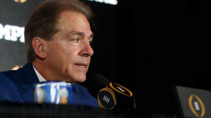 Nick Saban Uses Interesting Phrasing Discussing Tony Mitchell Suspension