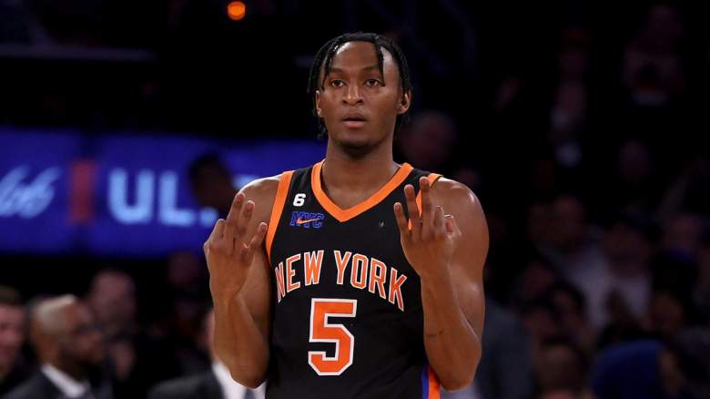Immanuel Quickley Knicks-Nets