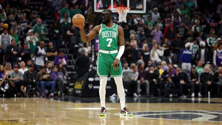 Greg Popovich name-dropped Jaylen Brown after the Celtics recorded a blow-out win against the Spurs.