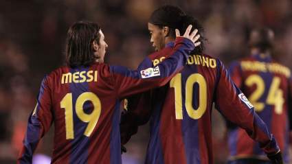 Xavi Compares Barcelona Forward To Messi and Ronaldinho