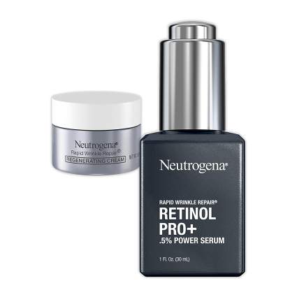 Neutrogena Retinol Regenerating Cream & 0.5% Power Serum