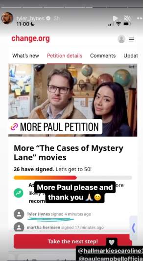 Paul Campbell Petition