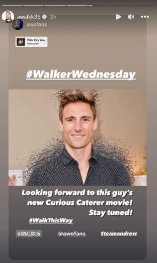Andrew Walker's Instagram