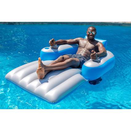 Splash Runner Motorized Inflatable Pool Lounger